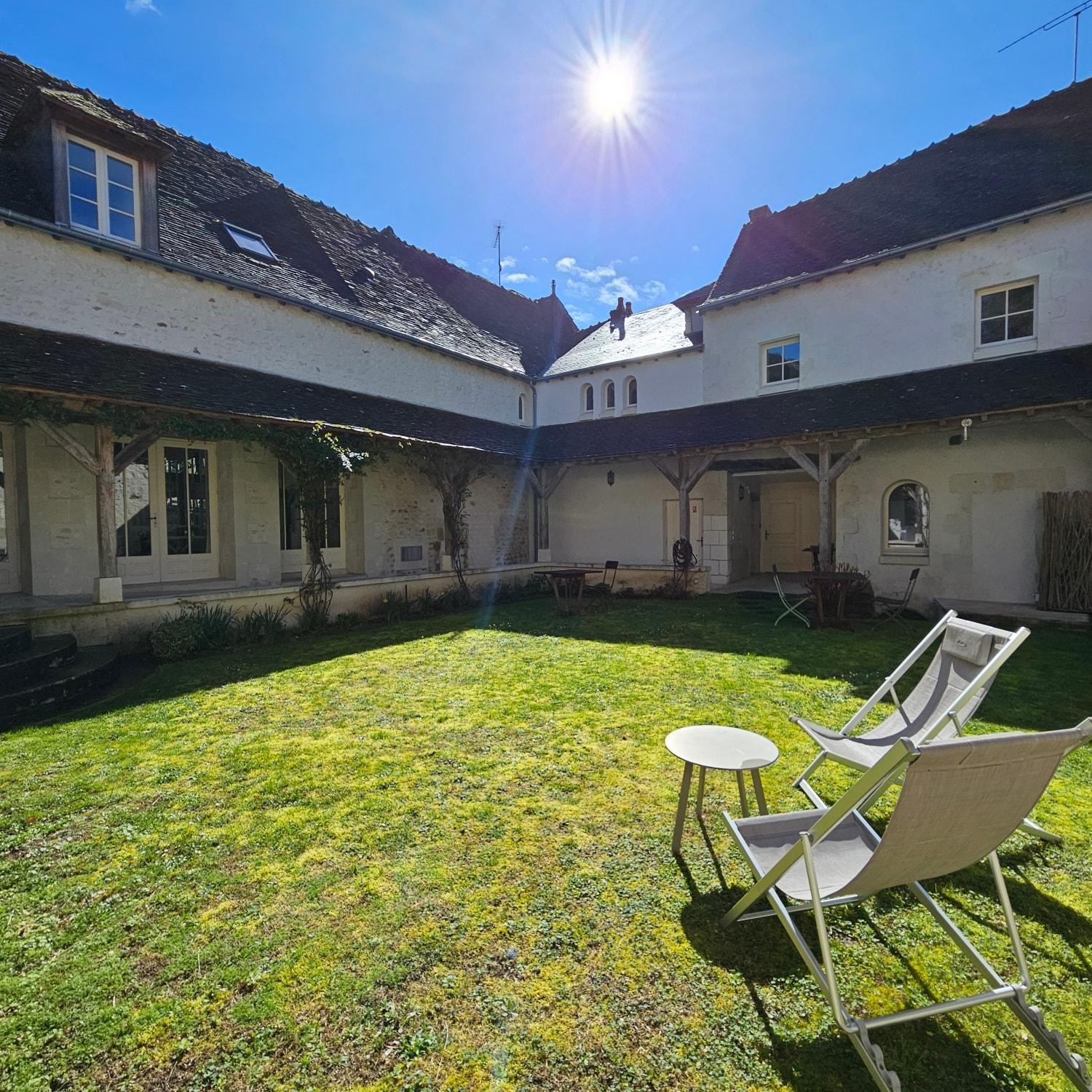 Logis Hotel Restaurant Relais De La Mothe Yzeures-sur-Creuse Экстерьер фото